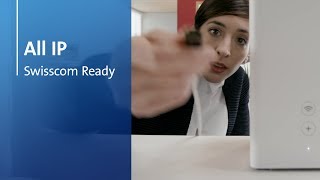 La vision Swisscom ready arrivé installé connecté [upl. by Aihsenak]