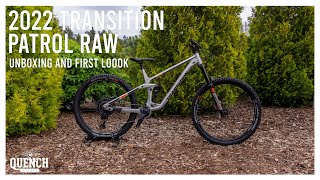 2022 Transition Patrol Raw unboxing and first look [upl. by Caia]