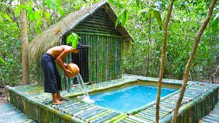 I Built a Secret Jungle Villa With My Bare Hands [upl. by Chan]