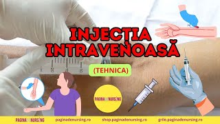 Injecția intravenoasă Tehnica AMG [upl. by Angeline776]