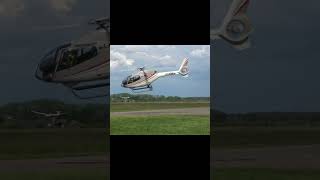 Departure H120  EC120 Helicopter ec120 eurocopter airbus h120 helicopter helikopter takeoff [upl. by Engamrahc]