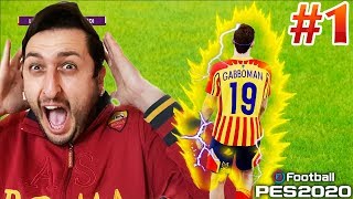 MI SONO CREATO SU PES 2020 COMINCIA LA MIA CARRIERA DIVENTA UN MITO 1 [upl. by Nywled]