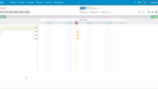 Odoo Gantt Native  Allow add task to group [upl. by Lishe]