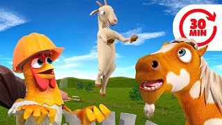 Goat  Get Out and More Kids Songs amp Nursery Rhymes [upl. by Harle915]