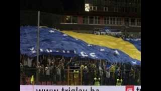 Igraj Bosno  Bosnian football fans anthem [upl. by Enyrhtac]