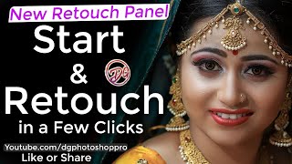 One Click Face Retouch Plugin For Photoshop  Skin Retouching Action [upl. by Genesia]