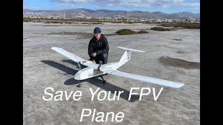 How to Not Lose Your FPV Plane Because of a Stupid Reason ESC Low Volt Cutoff [upl. by Aronid480]