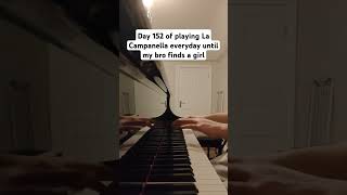 Day 152 of playing La Campanella piano [upl. by Macdermot]