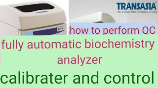 Calibrate fully automatic biochemistry analyzer calibration and control earba EM360 in hindi [upl. by Ecirtam897]