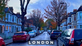 London Residential Walking Tour  Acton West London  London Walk 4K [upl. by Prosper]