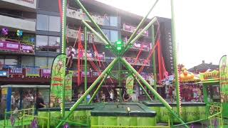 Trampoline  Brunselaar  Tilburgse kermis 2019  wwwhullygullynl [upl. by Imehon]