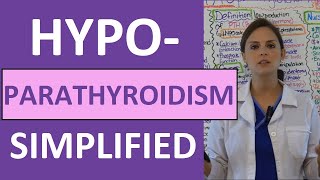 Hypoparathyroidism Nursing NCLEX Pathophysiology Symptoms  Parathyroid Gland Disorders [upl. by Leunamnauj]