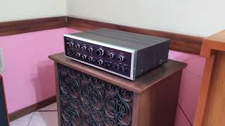 Sansui Au9500 Stereo Integrated Amplifier Fully Operational Demo Video [upl. by Pittel]