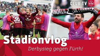 DERBYSIEGER🔥 40Auswärtssieg gegen Fürth😍  1 FC Nürnberg [upl. by Niarfe]