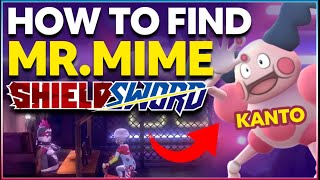 How To Get KANTO MR MIME in Pokemon Sword and Shield  Kantonian Form Mr Mime Guide [upl. by Latoyia119]