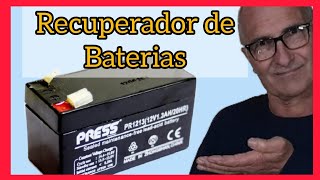 Recuperador de Baterias MuertasRecovery of Dead Batteries [upl. by Ahsenauj464]