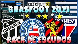 Brasfoot 2021 Mobile  PACK DE ESCUDOS METÁLICOS  📩✅ [upl. by Hound]