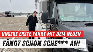 Unsere erste Fahrt🥰Und dann passiert DAS😱Wohnmobil Tour zur Platte Cuxhaven [upl. by Aiekram]