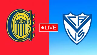 Rosario Central vs Vélez Sarsfield en vivo División Argentina 1  2024 En vivo [upl. by Pedaias]