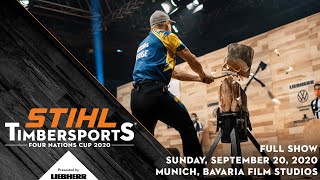 STIHL TIMBERSPORTS® The Four Nations Cup 2020 in Munich [upl. by Pheni317]