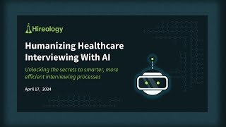 Humanizing Healthcare Interviewing with Automation [upl. by Alliscirp]