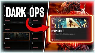 DARK OPS INVINCIBLE  Survive 30 Rounds without going down Black Ops 6 Zombies Dark Ops [upl. by Grounds]