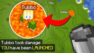 Minecraft But Damage  Launch 100 Blocks [upl. by Giustino]