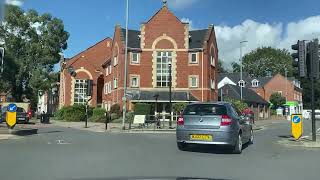 Uk driving through Taunton town centre Somerset England [upl. by Kyla200]