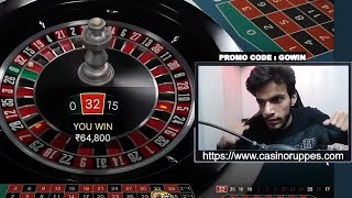 Gambling ₹400000 On Stake Roulette In Online Casino  Stake Roulette Casino [upl. by Keane]