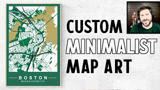 Inkscape Map Art Tutorial How to Make Custom Stylized Maps with Free OpenStreetMap Data [upl. by Eivlys]