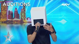 A Singing Box Whaattt  Asias Got Talent 2019 on AXN Asia [upl. by Dyke]