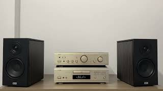 Ampli DENON PMA390IV DENON DCD1550AR loa HECO AURORA 300  HCM 0932669633Zalo [upl. by Bartholomeus882]