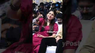 Sai Pallavi Cute Visuals At Thandel Press Meet trending viralvideo shorts fridayposter [upl. by Fausta]