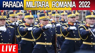 LIVE PARADA MILITARA A ROMANIEI 2022  1 DECEMBRIE  Ziua NATIONALA A ROMANIEI [upl. by Innek]