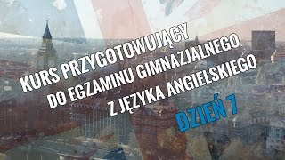 Angielski w Gimnazjum 7  Trzy formy czasowników w angielskim [upl. by Ael502]