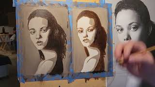 2 ways to make transitions in oil paint [upl. by Oluap]