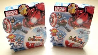 Kinder Surprise  Marvel Superheros Edition [upl. by Courtney856]