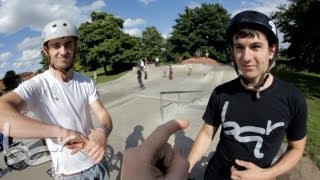 Few Clips  Newbury Skatepark [upl. by Ehr462]