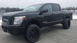 Custom 2018 Nissan Titan Review FOR SALE [upl. by Witty]