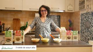 3 retete de sosuri albe vegane [upl. by Anerual]