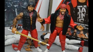 WWE ELITE 64 USOS FIGURE REVIEW [upl. by Lahtnero]