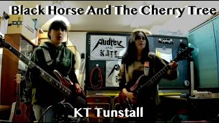 KT Tunstall  Black Horse And The Cherry Tree guitar and bass cover KTタンストール [upl. by Atiekal]