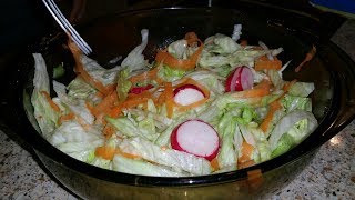 Iceberg Salad Recipe [upl. by Aihseyn943]