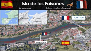 🏝️La Isla compartida entre dos países España y Francia [upl. by Nevag]