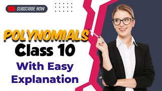 Polynomials Class 10  Easy Solution 10th Mathematics [upl. by Uht]