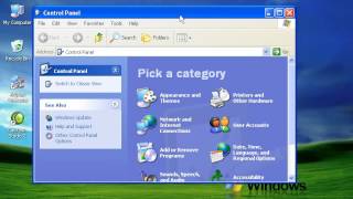 Control Panel Windows XP Part 12 in Dari  Farsi Omar Akbari [upl. by Cousin]