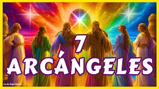 7 ARCÁNGELES Música de Conexión Espiritual Sanación Abundancia Amor Celestial Gratitud y Felicidad [upl. by Liv]