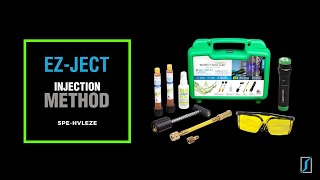 How to use AC Dye to Find Leaks Spectroline EZJect™ Injector Method [upl. by Gaskill]