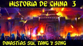 Historia de CHINA 3 Era Imperial  Dinastías Sui Tang Song y la invasión mongola Documental [upl. by Fabien]