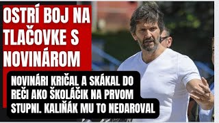 Markízácki novinár v koncoch Hádka Kaliňáka a jeho Do kedy budeme tolerovať správanie týchto [upl. by Sami]